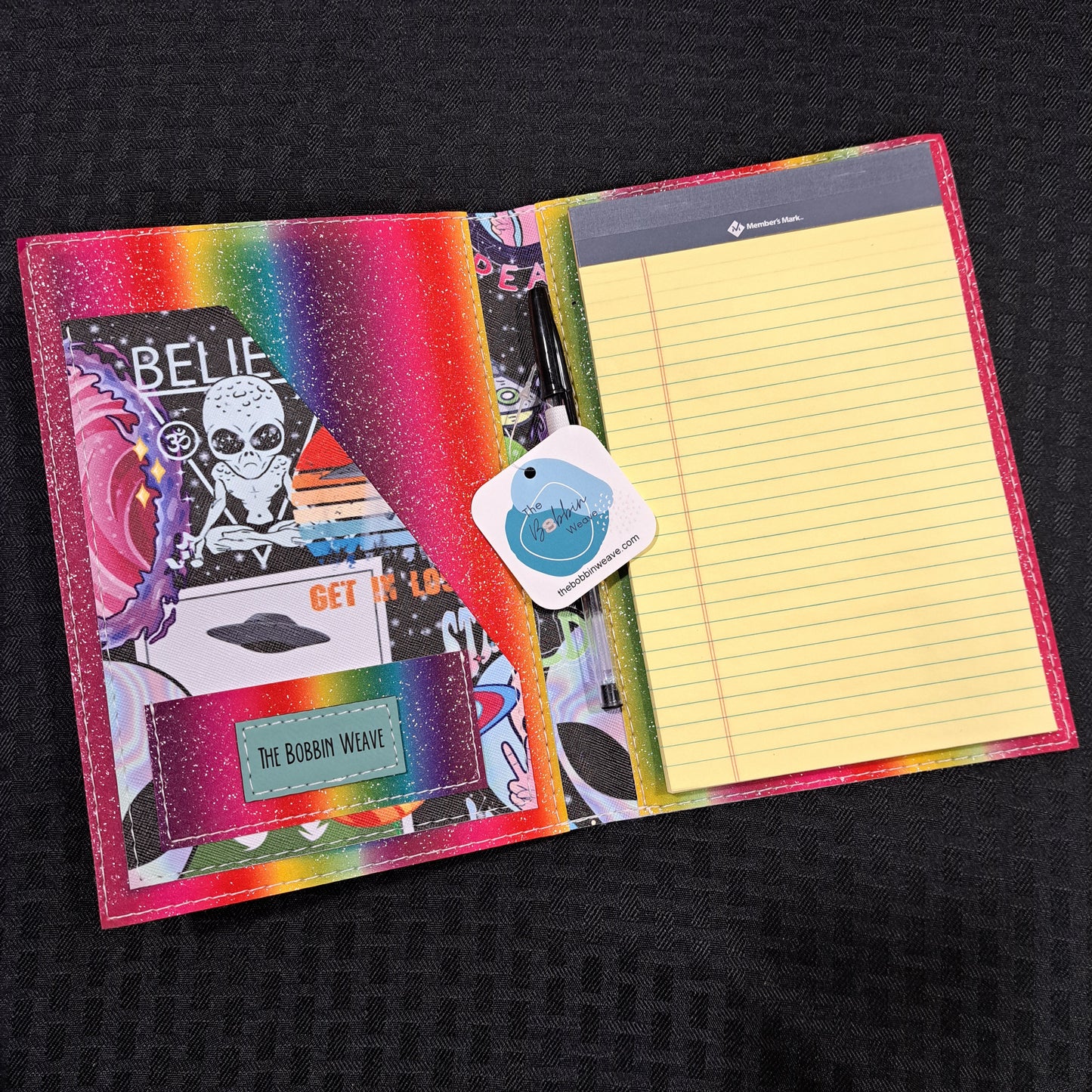 Out of This World Notepad Cover