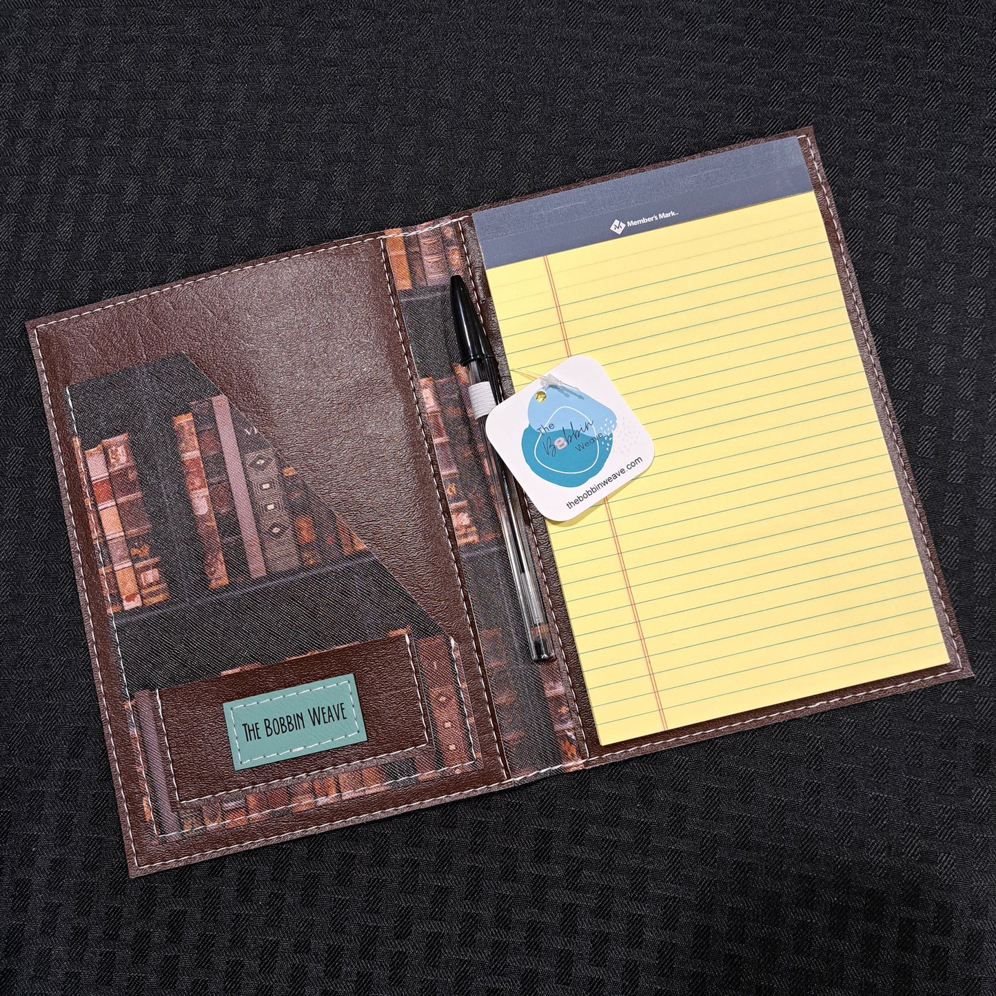 Library Notepad Cover