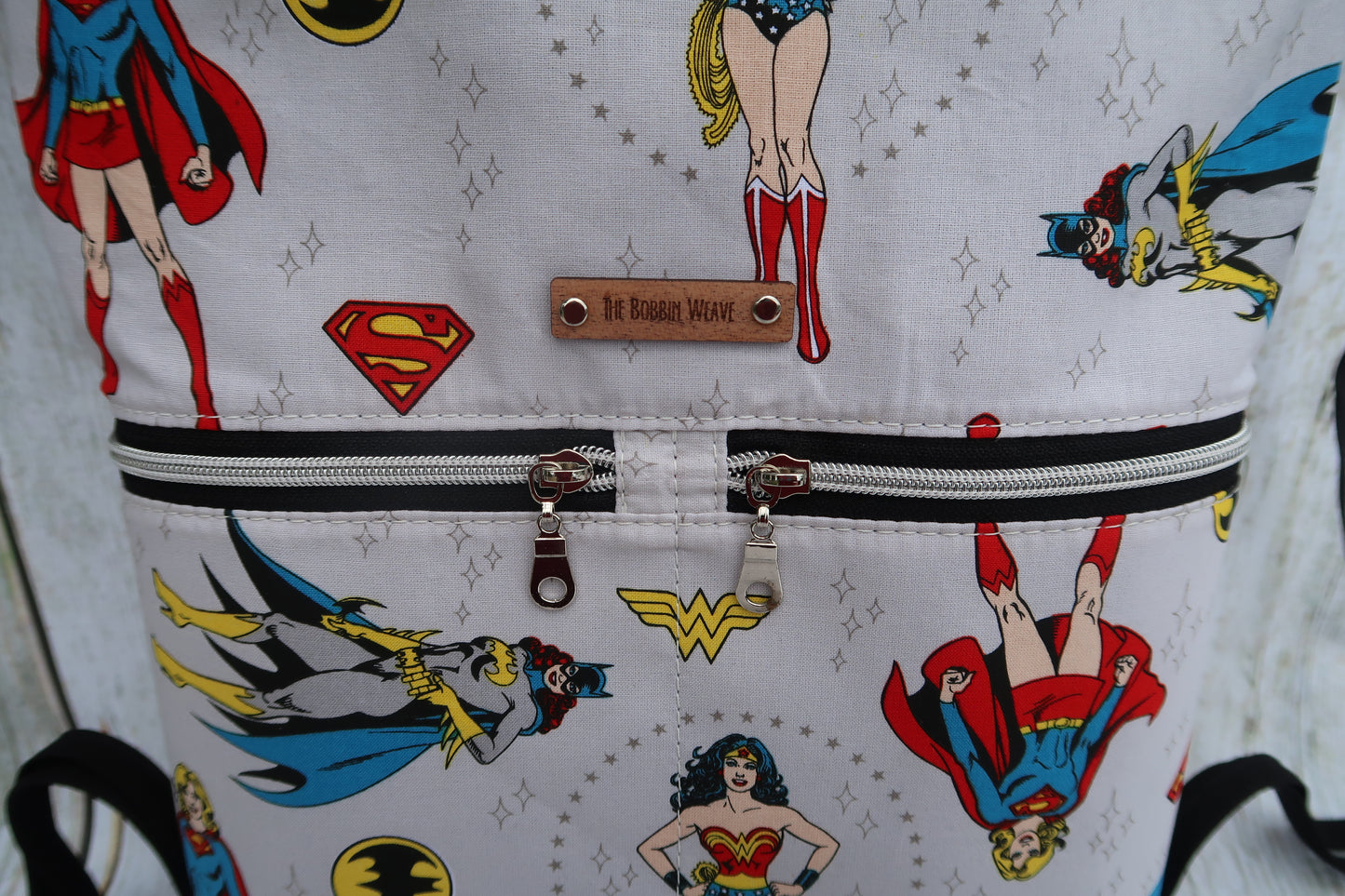 Super Heros Drawstring Backpack