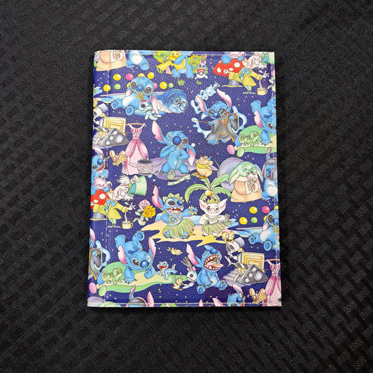 Blue Alien Notepad Cover