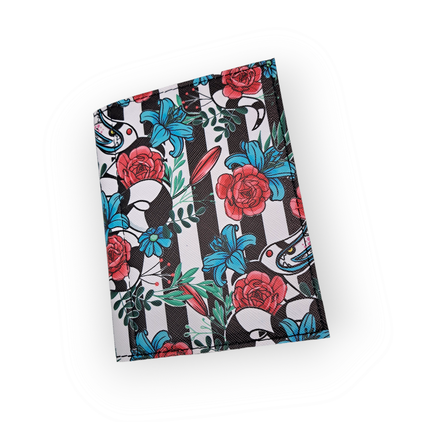 Floral Worm Mini Notepad Cover