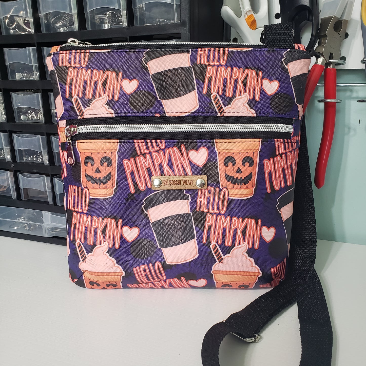 Hello Pumpkin Crossbody Bag