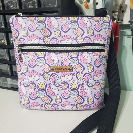 Pastel Sushi Crossbody Bag
