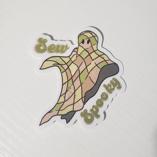 Sew Spooky Sticker